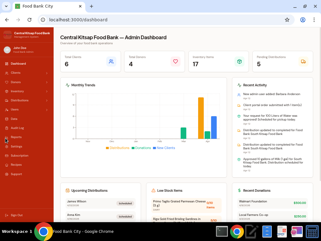Live Dashboard